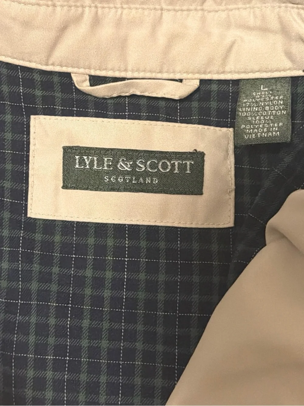 Lyle & Scott light beige